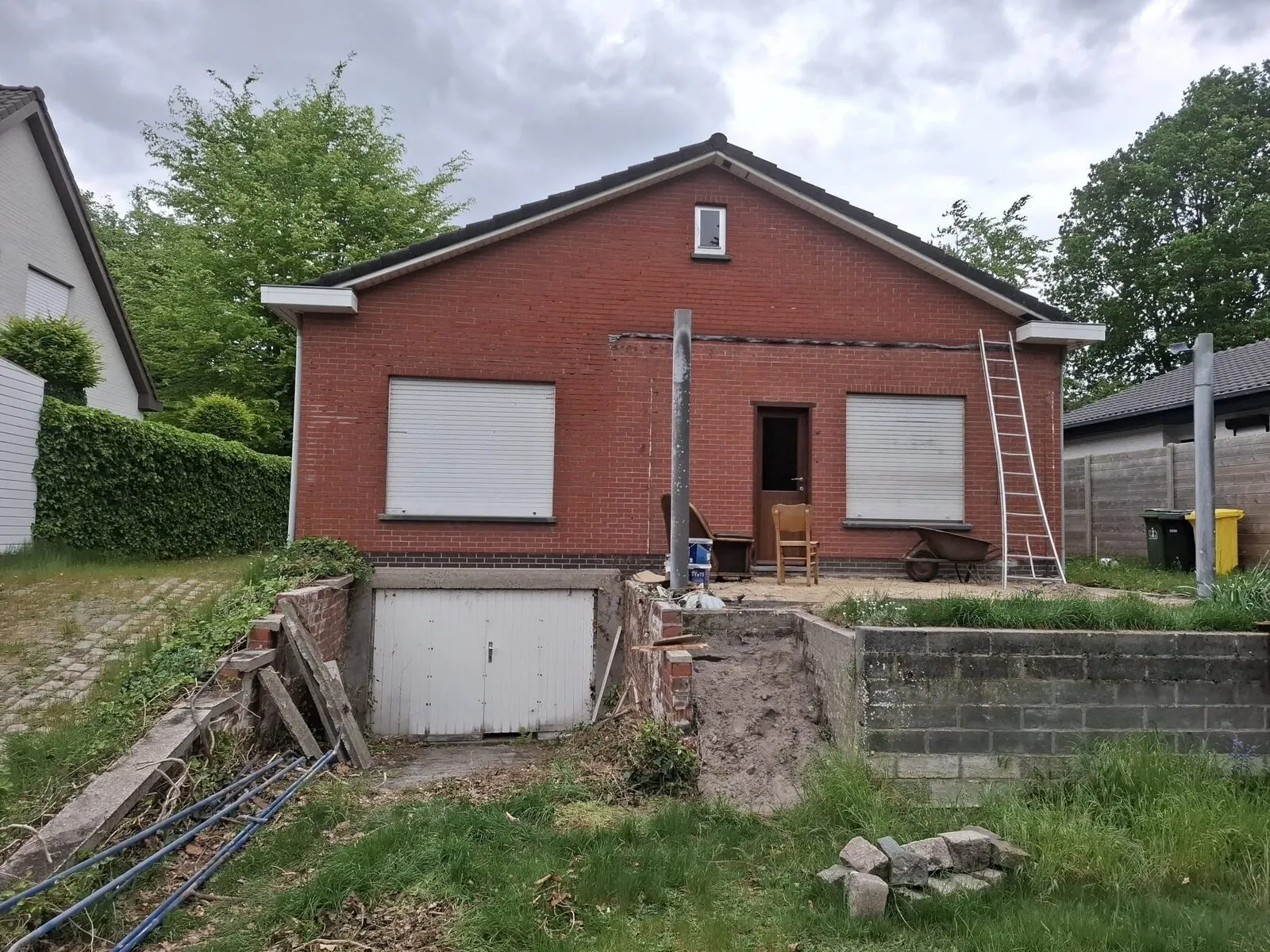De oorspronkelijke woning
